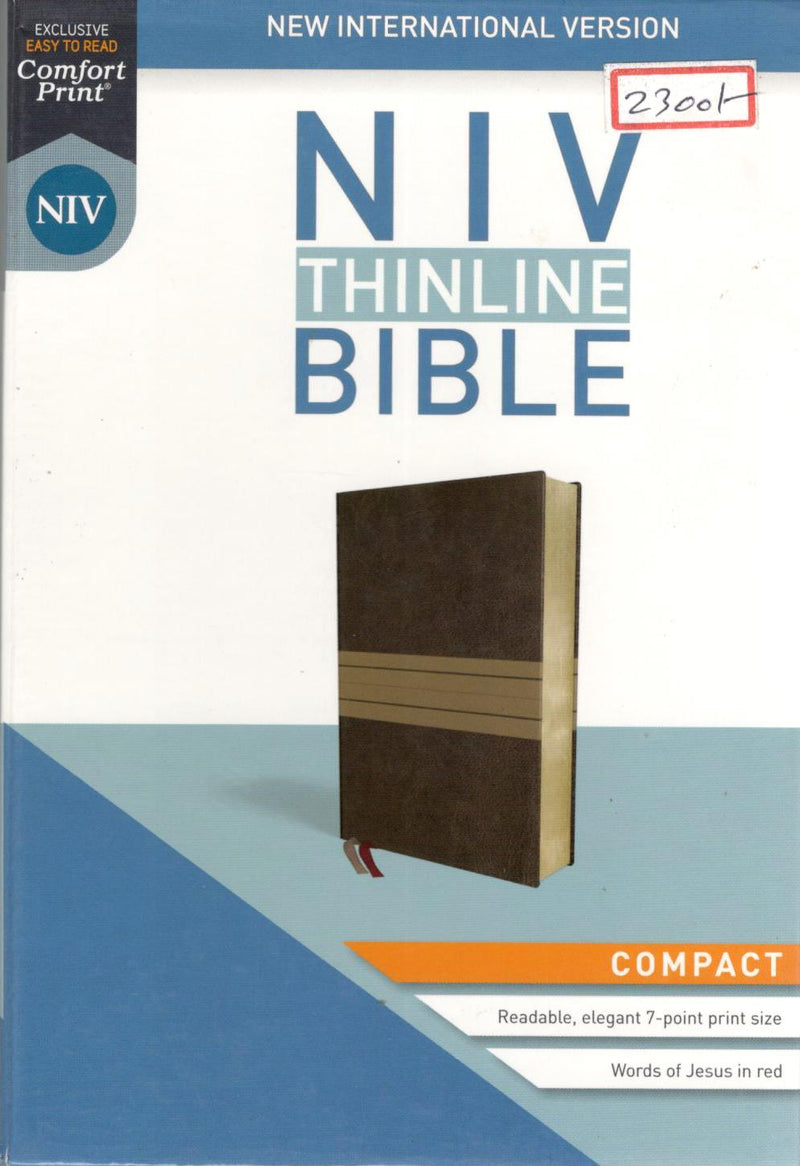 NIV - Thinline Bible Compact  (Chocolate Brown)