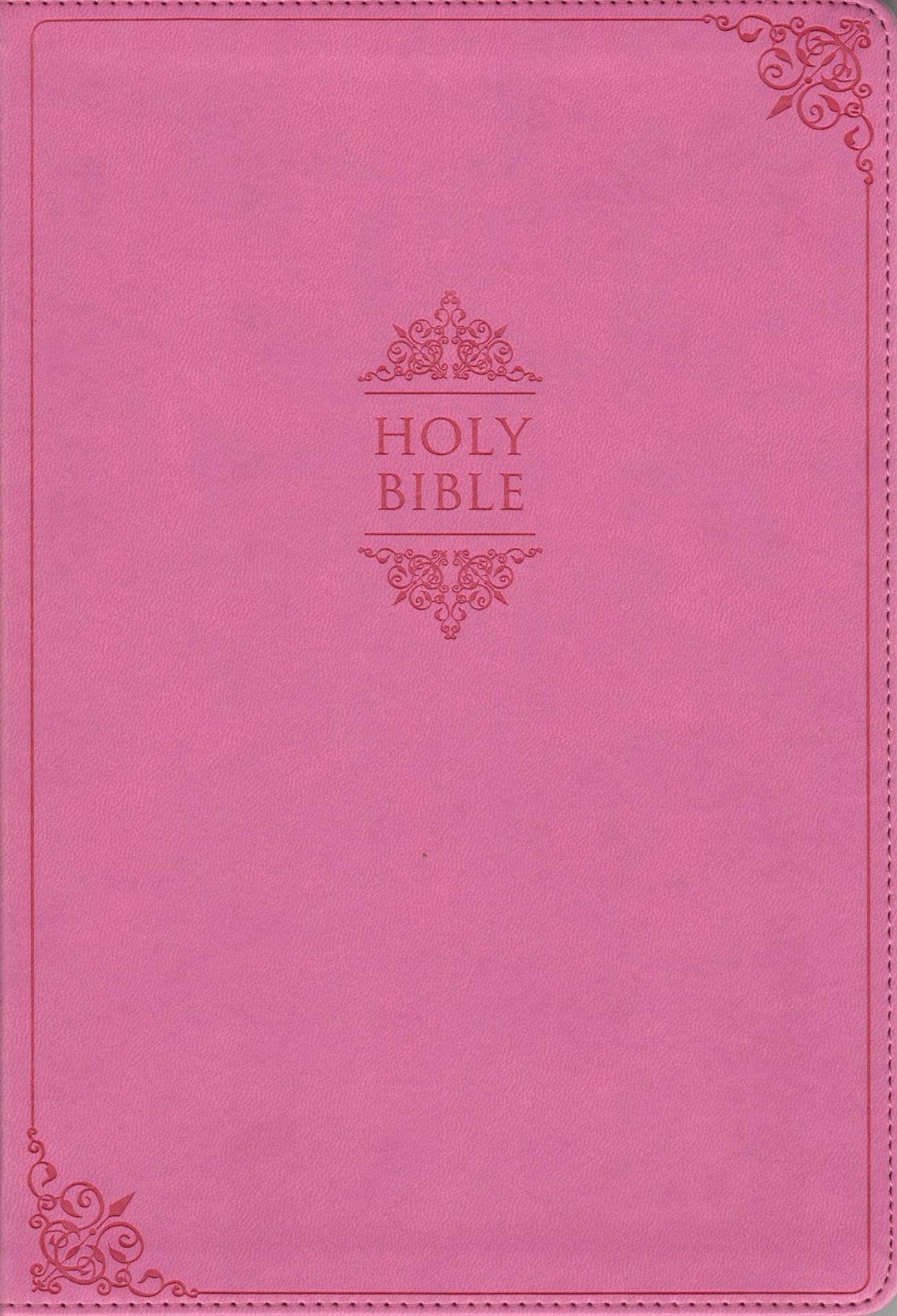 NIV - Value Thinline Bible Large Print (Pink)