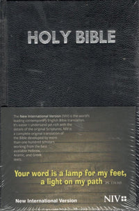 NIV Holy Bible Compact (Black)