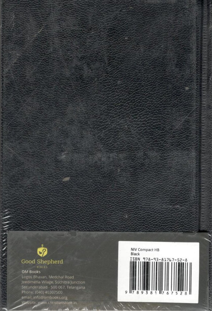 NIV Holy Bible Compact (Black)
