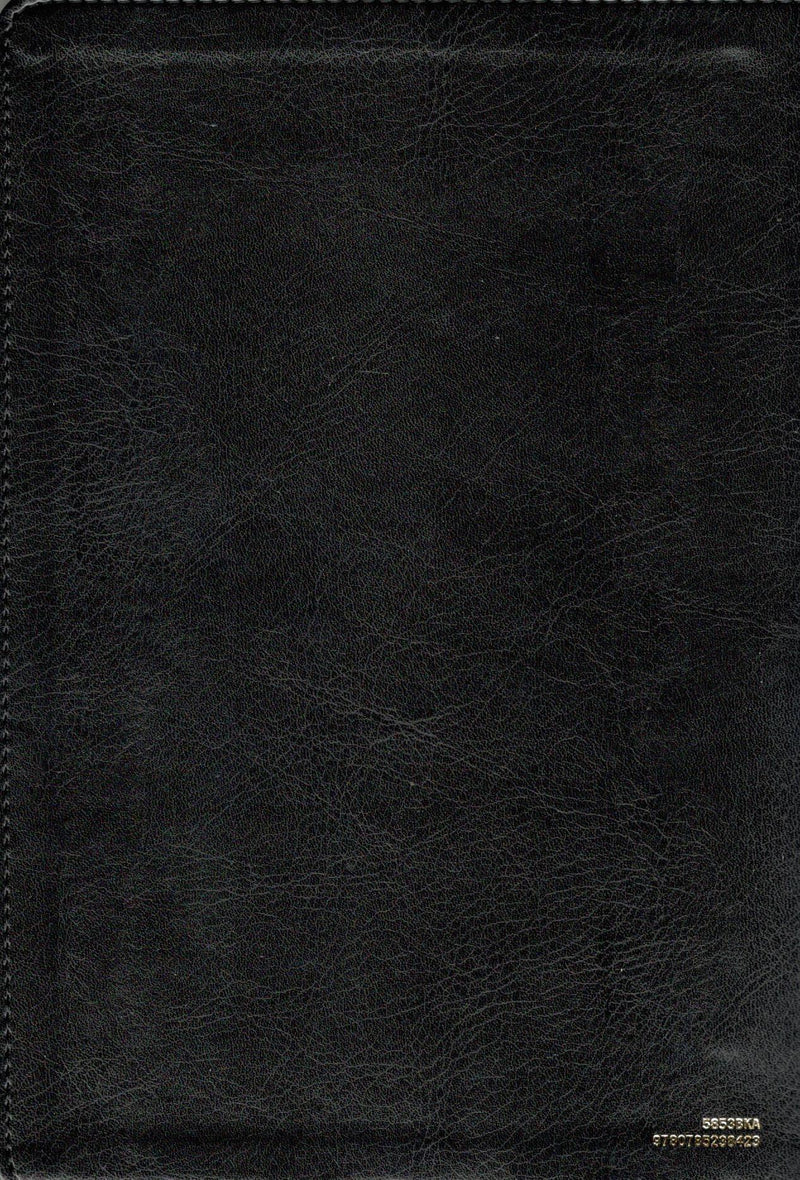 NKJV - Large Print Thinline Reference Bible (Black)