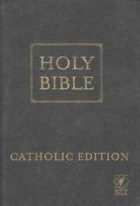 NLT : Holy Bible | Catholic Edition | Pocket Size | Grey