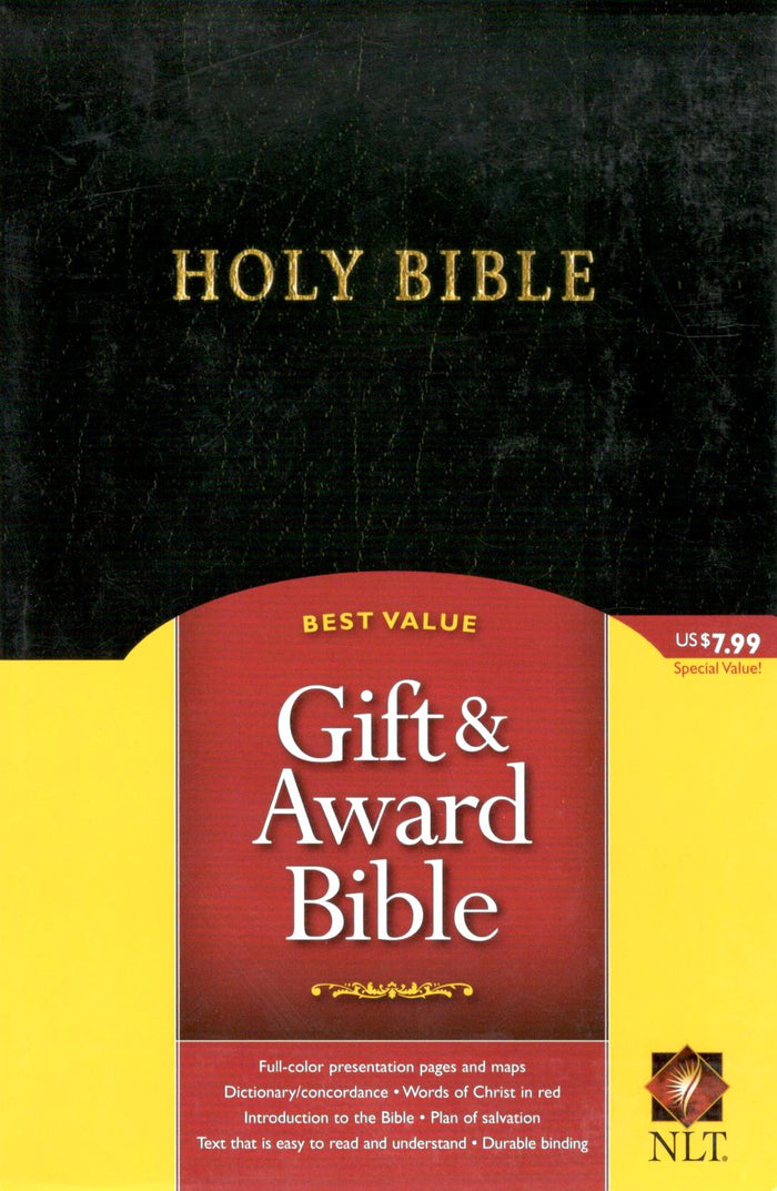 NLT - Gift & Award Bible (Black)