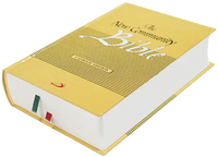 The New Community Bible: Standard Edition | Hardbound | Yellow