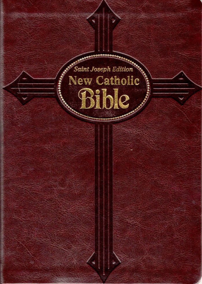 St. Joseph New Catholic Bible (Burgundy)