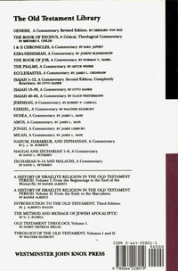 Old Testament Theology - Volume 1: The Old Testament Library
