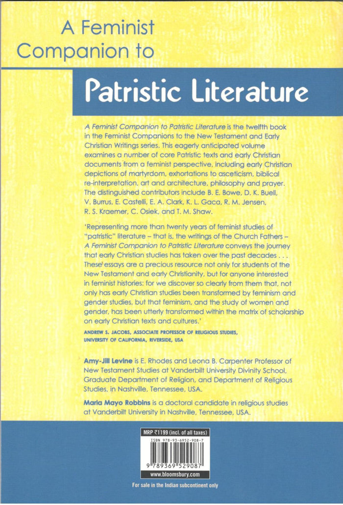 A Feminist Companion to Patristic Literature