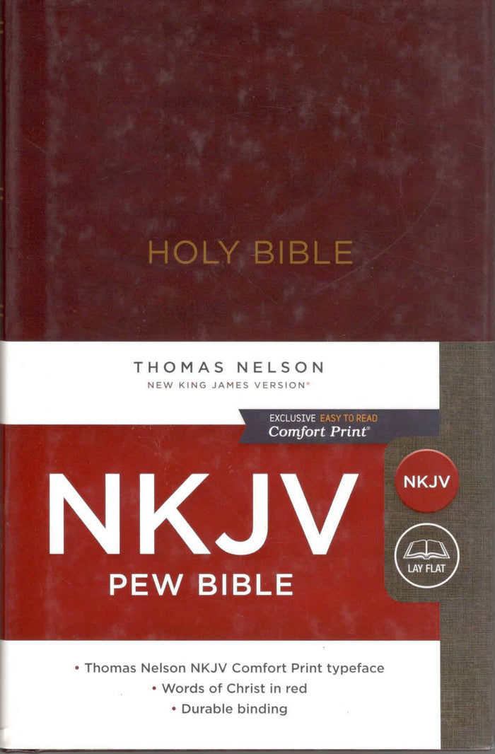 NKJV Pew Bible Comfort Print: Holy Bible