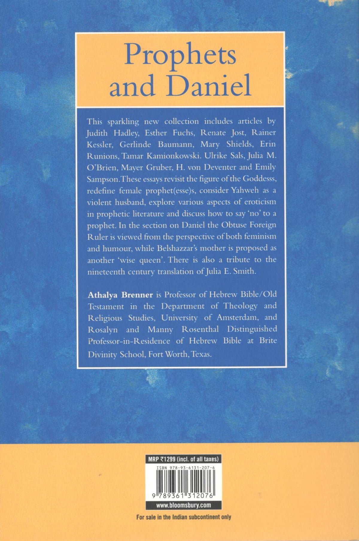 A Feminist Companion to Prophets and Daniel