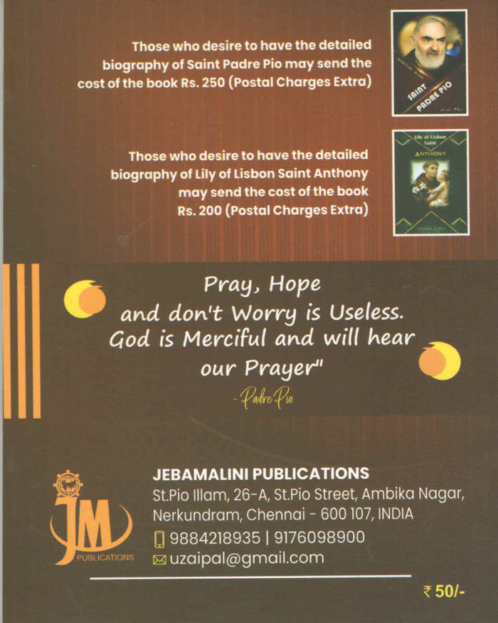 Saint of People : Padre Pio (Booklet)
