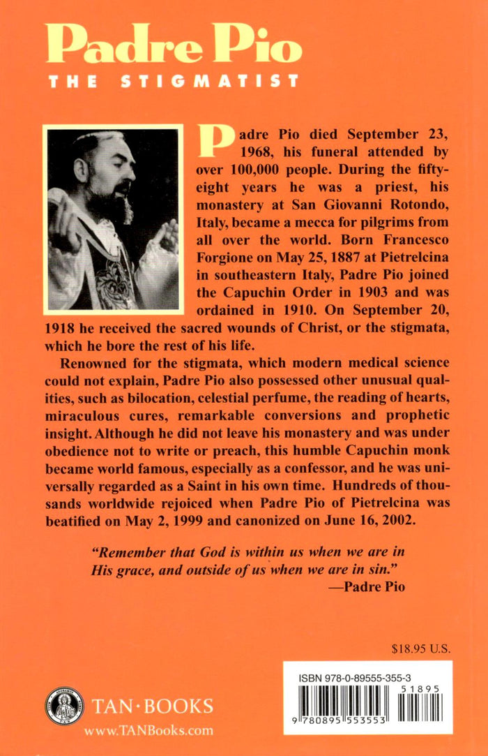 Padre Pio : The Stigmatist