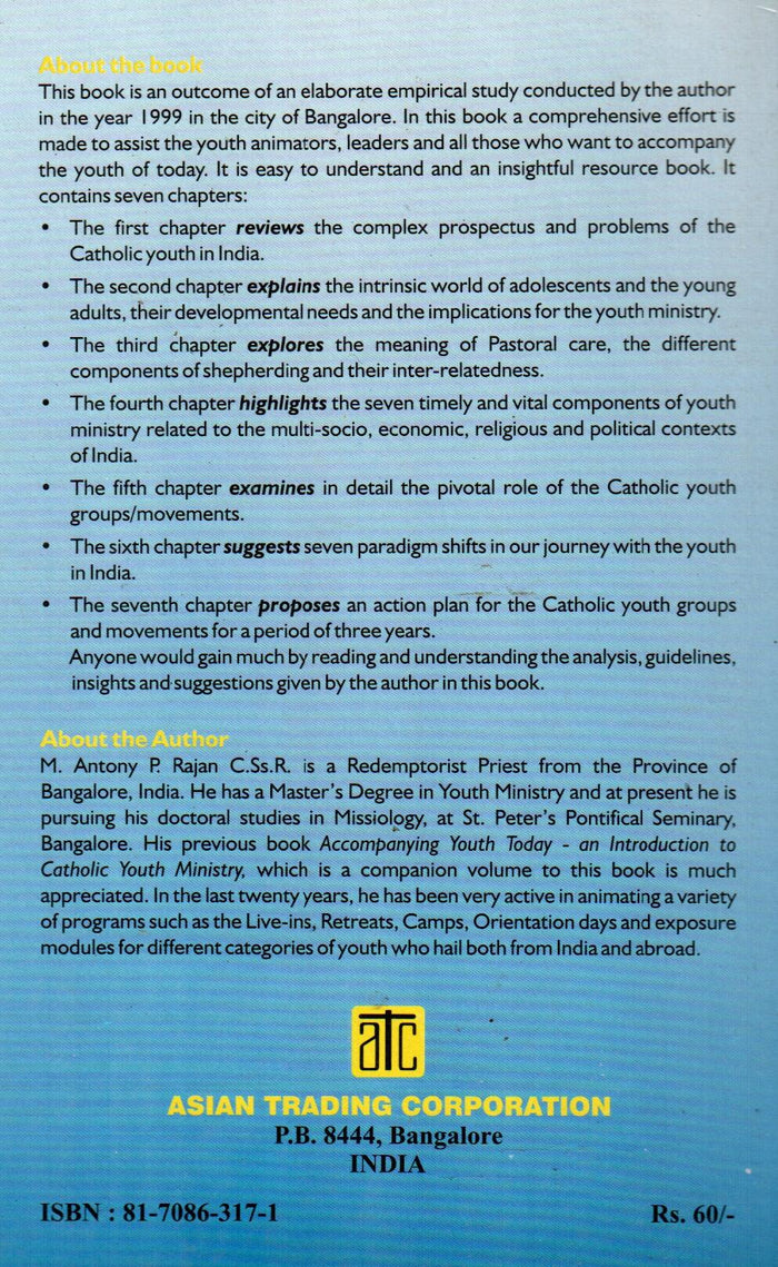 Pastoral Care of Adolescents and Young Adults