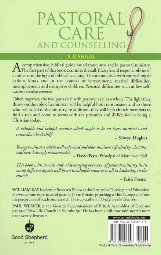 Pastoral Care And Counselling – A Manual