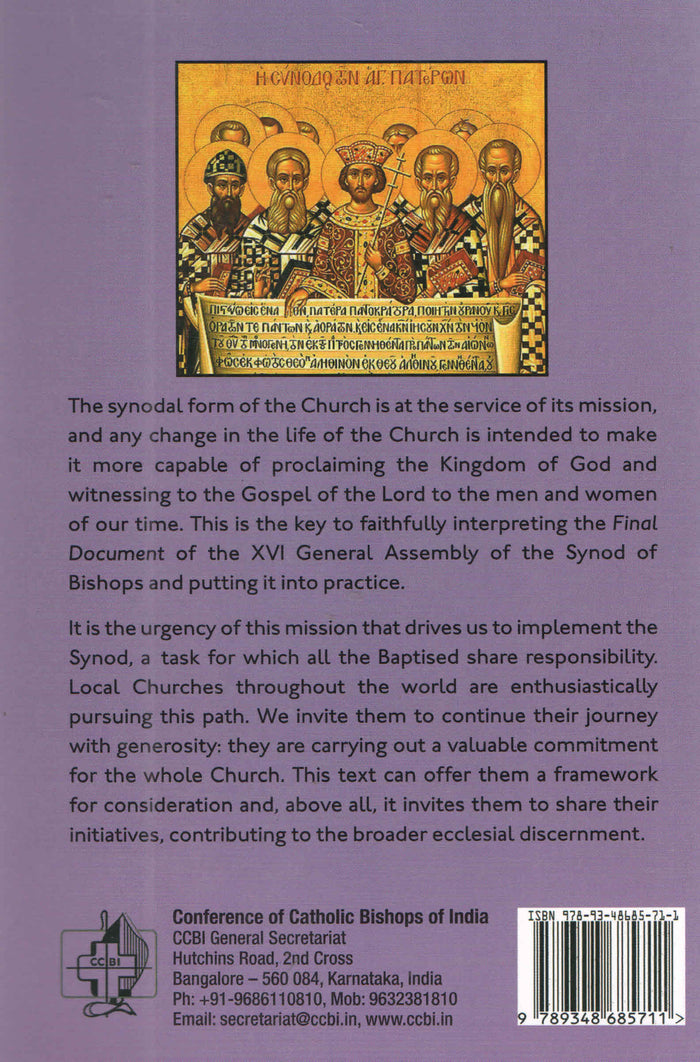 Pathways for the Implementation Phase of the Synod 2025-2028