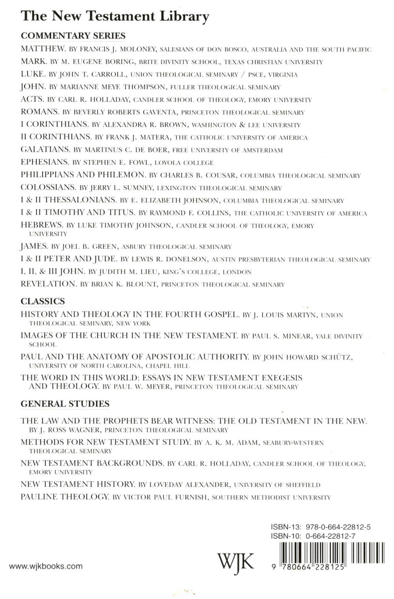 Paul and the Anatomy of Apostolic Authority