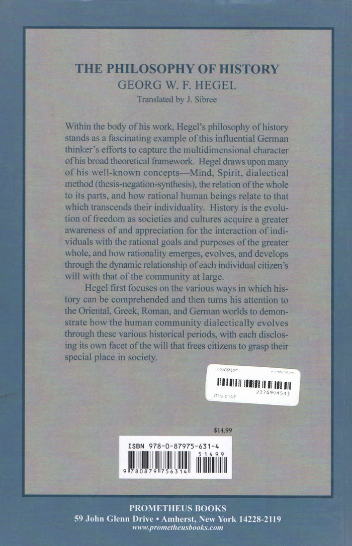 The Philosophy Of History