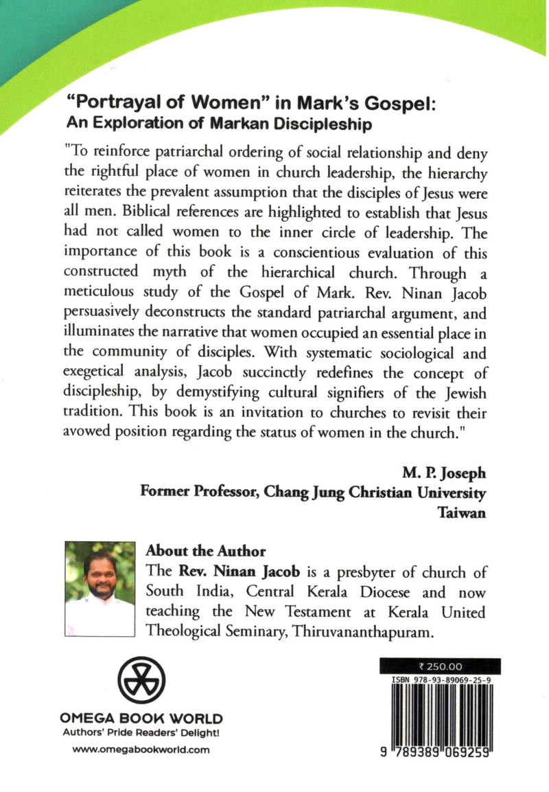 "Portrayal of Women" in Mark's Gospel
