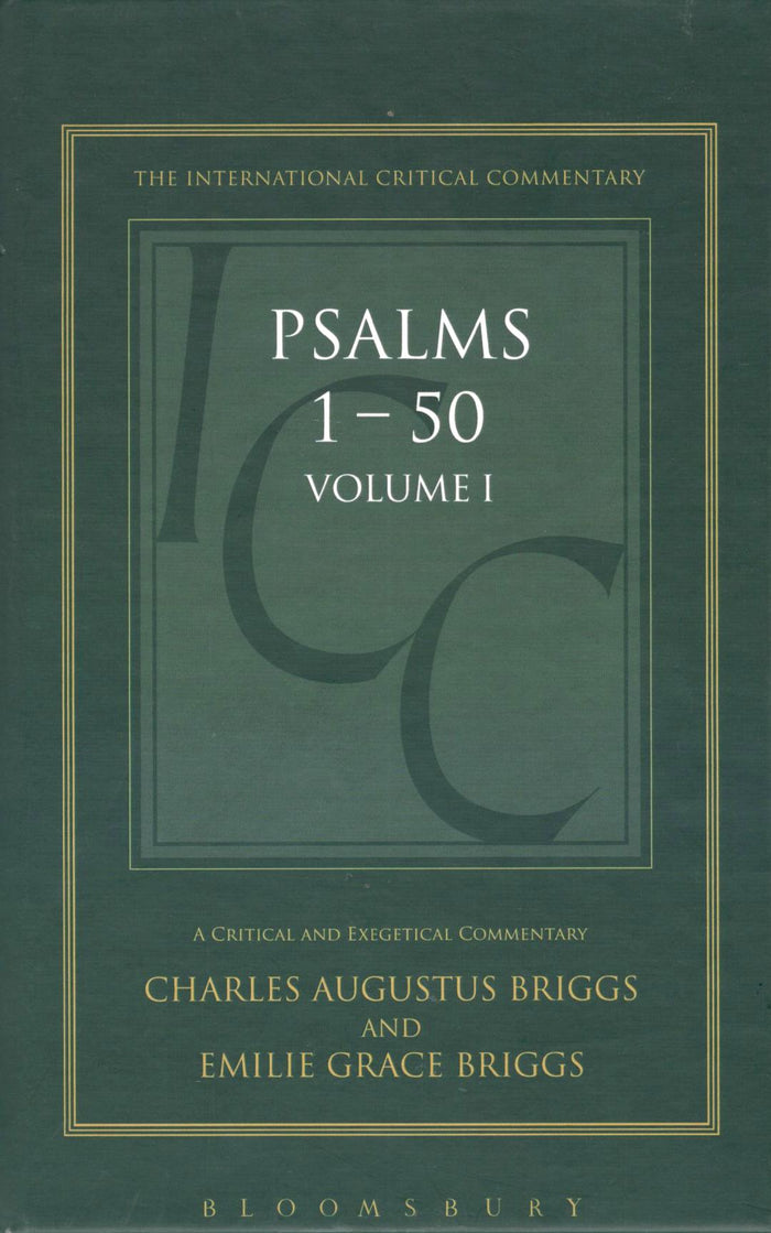 ICC - Psalms 1-50 (Vol. 1)