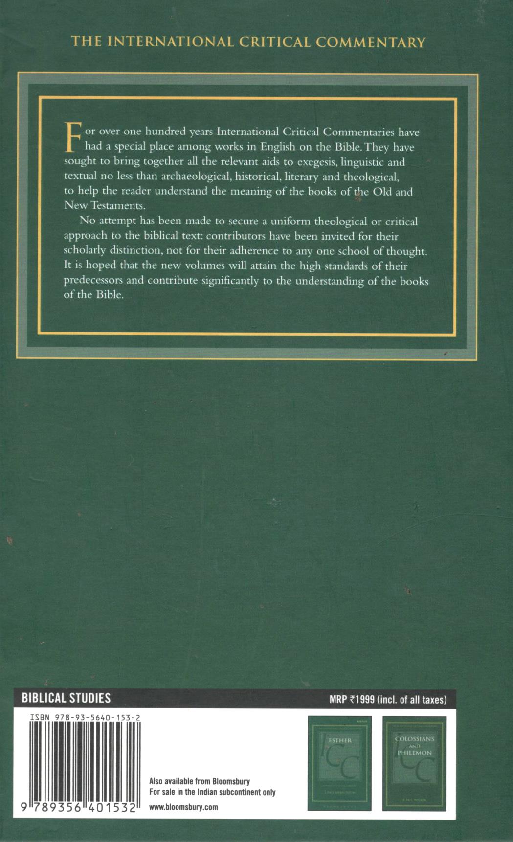 ICC - Psalms 51-150 (Vol. 2)