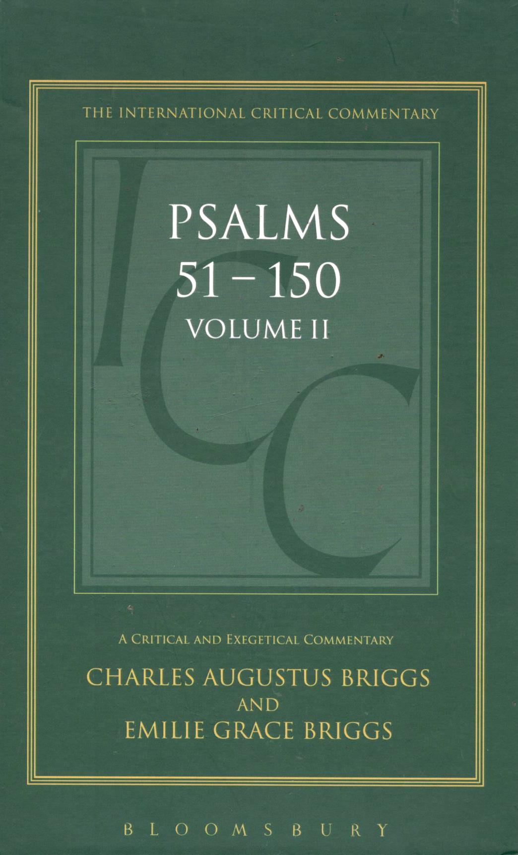 ICC - Psalms 51-150 (Vol. 2)