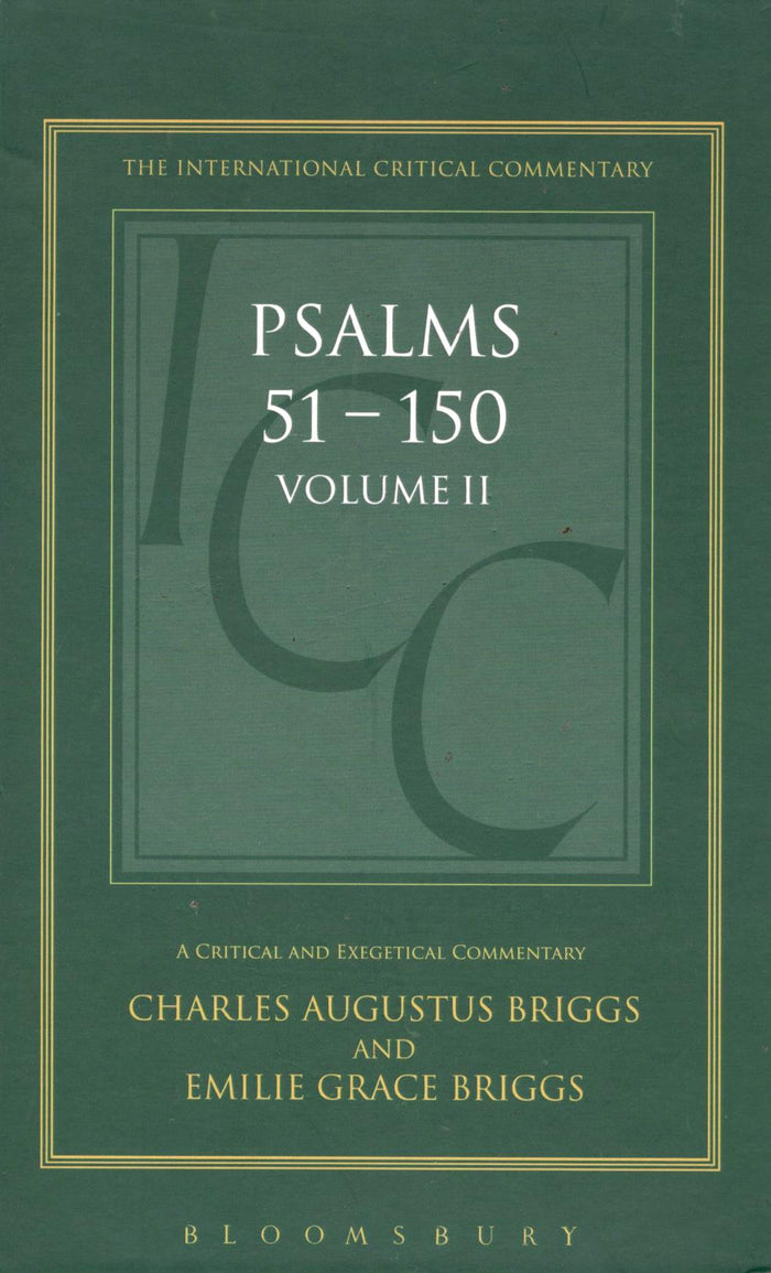 ICC - Psalms 51-150 (Vol. 2)