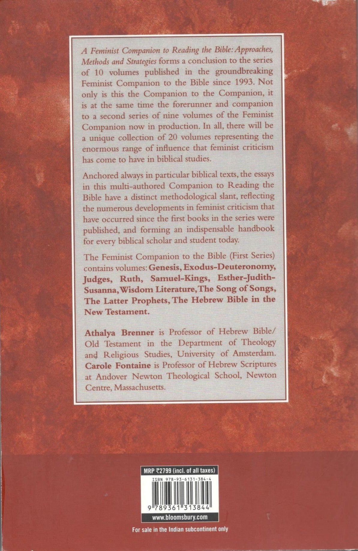 A Feminist Companion to Reading the Bible