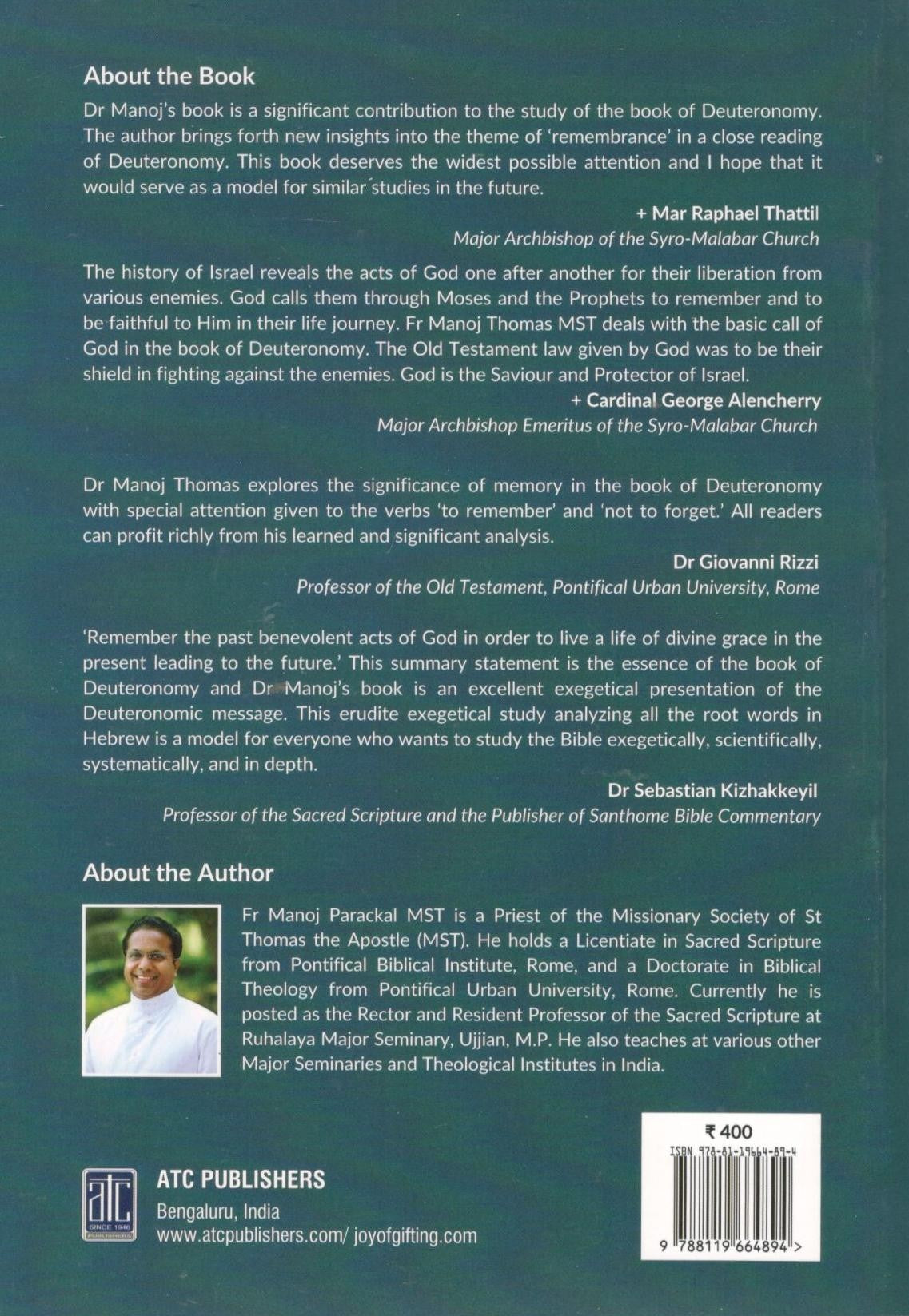 Remember and Do Not Forget