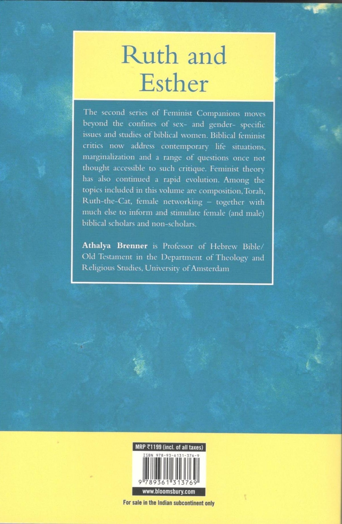 A Feminist Companion to Ruth and Esther