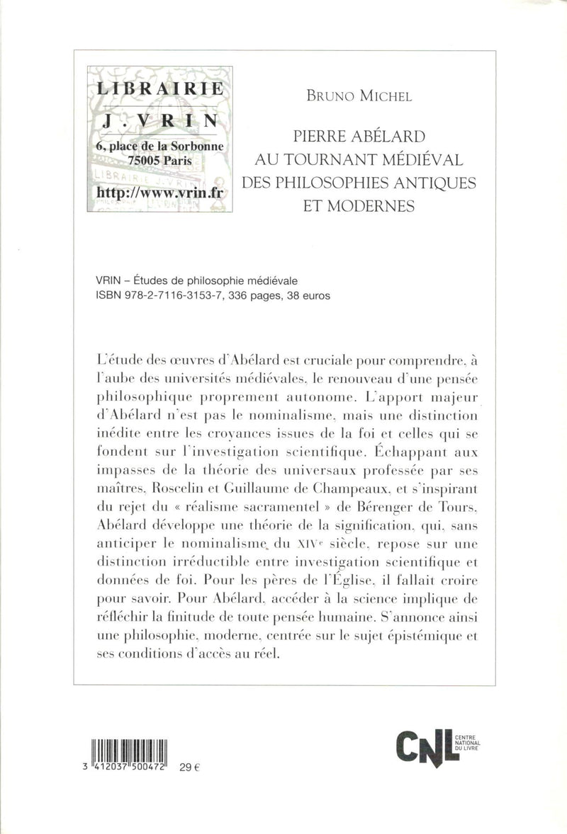 Revue Des Sciences Philosohiques Ee Theologiques (Review of Philosophical and Theological Sciences ) | Vol. 108 No. 2 | April-June 2024