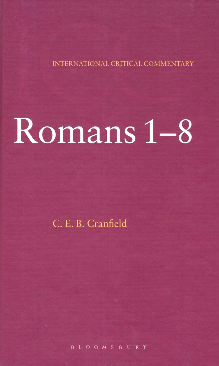 ICC - Romans 1-8