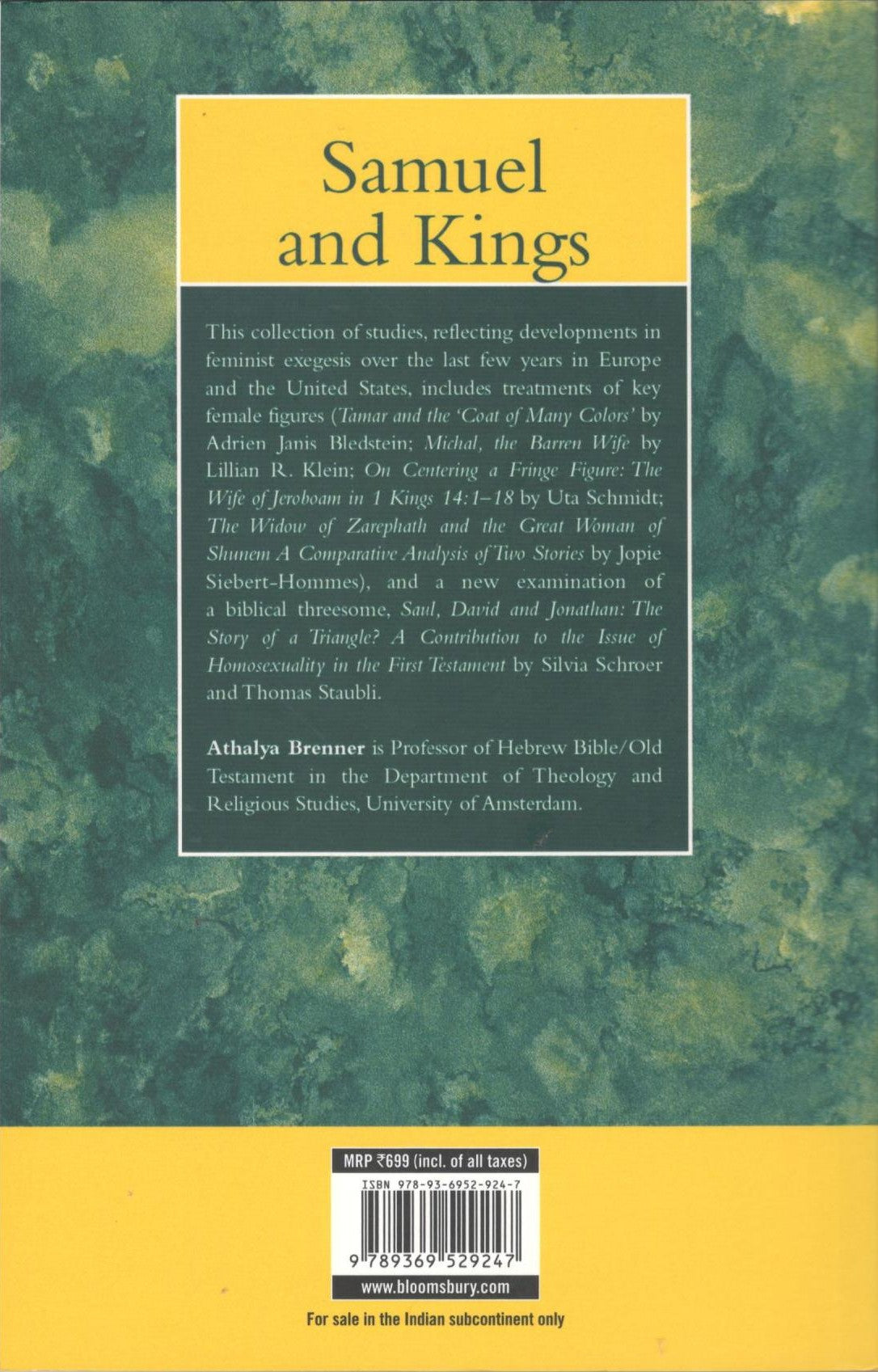A Feminist Companion to Samuel and Kings