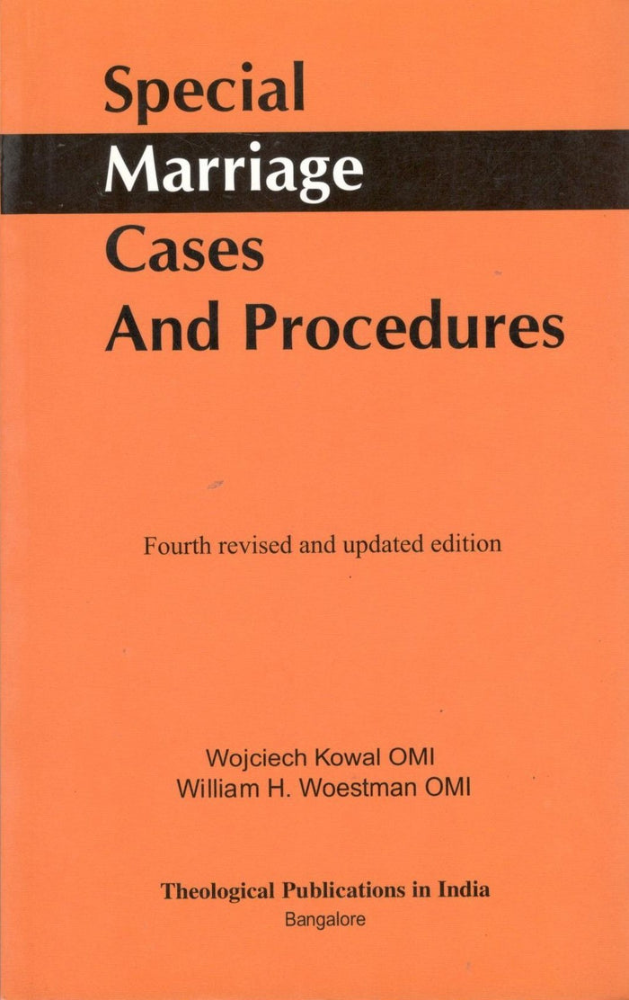 Special Marriage Cases and Procedures