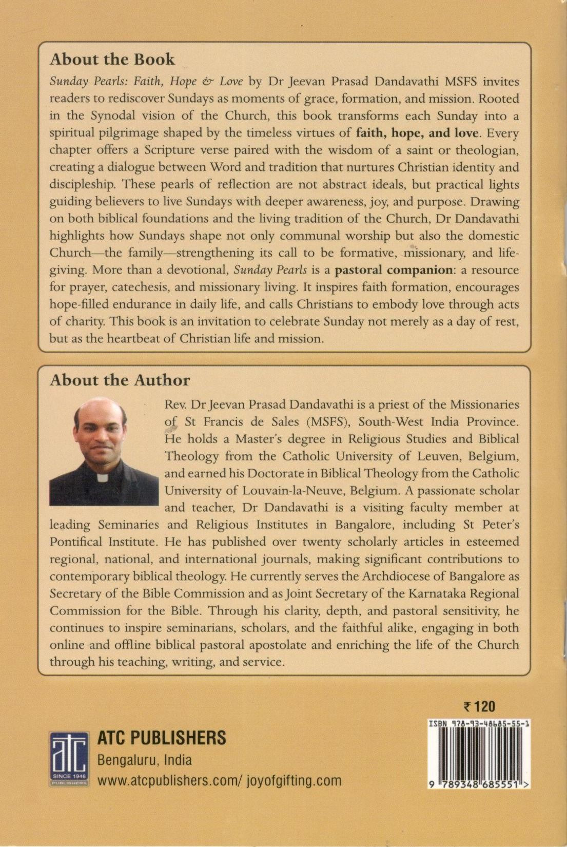 Sunday Pearls Faith, Hope & Love