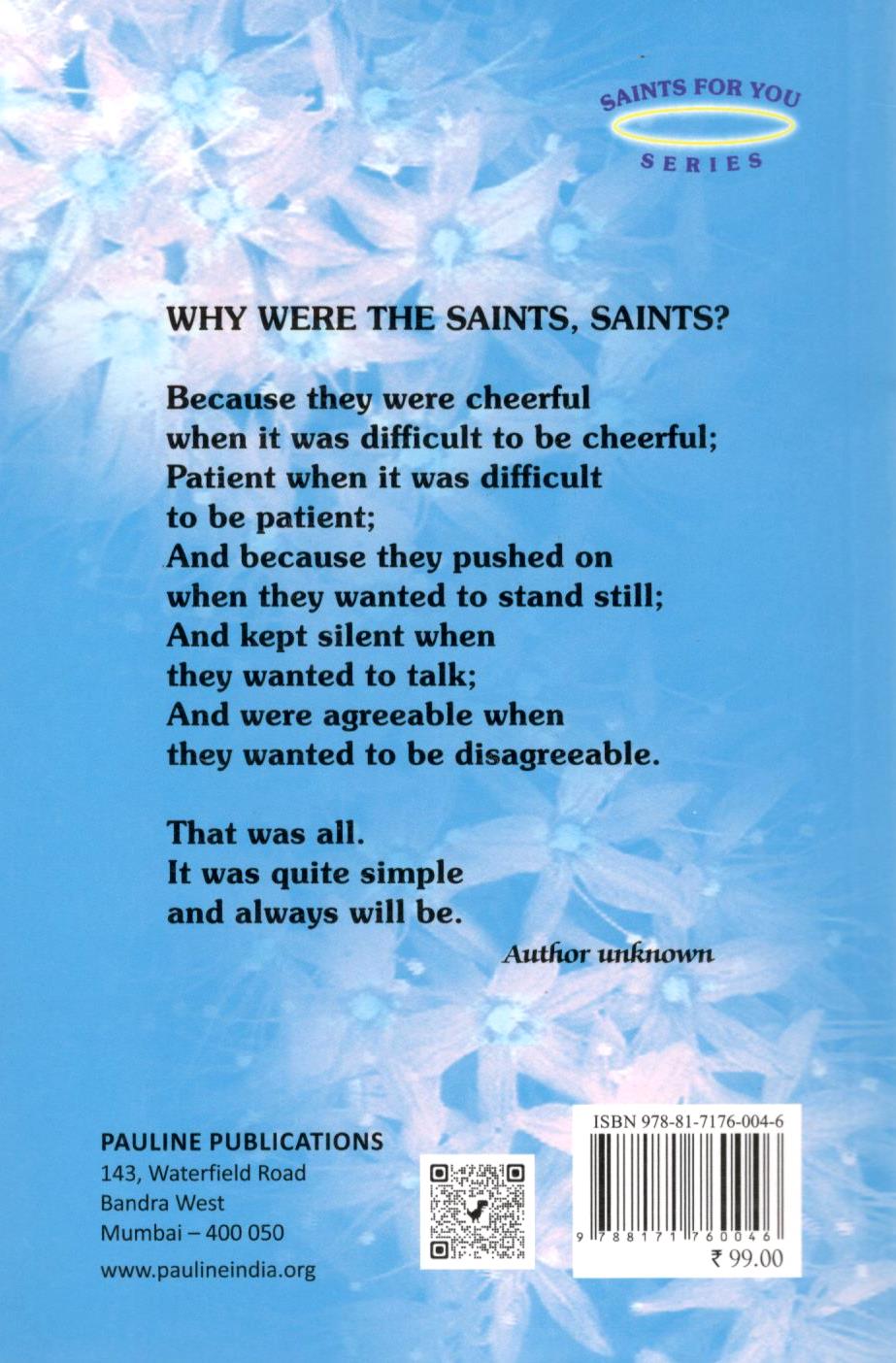 Saints For You