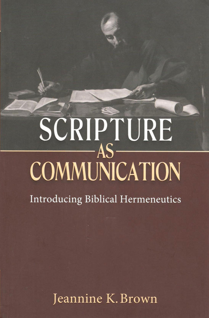 Scripture as Communication