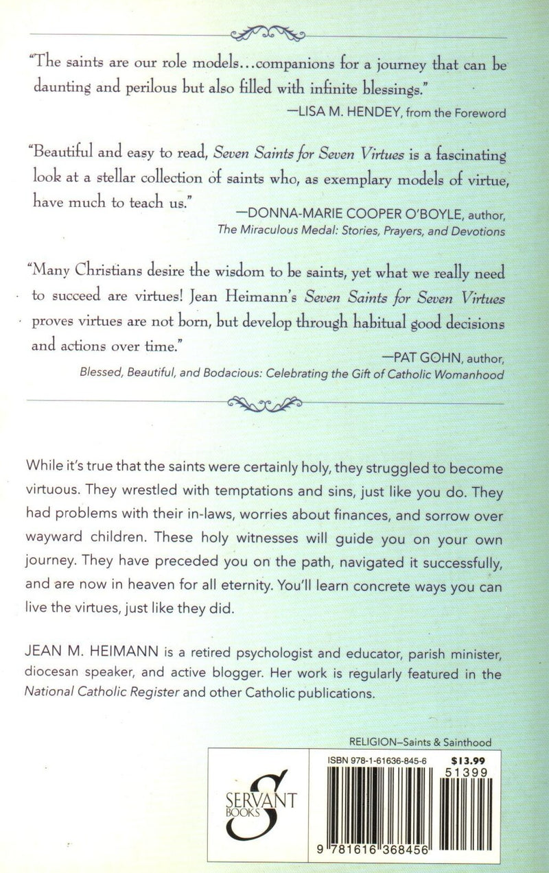 Seven Saints for Seven Virtues