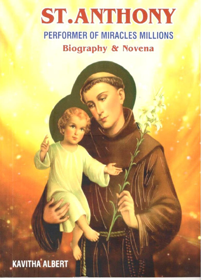 St Anthony Performer of Miracles in Millions
