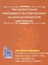 St Anthony Performer of Miracles in Millions