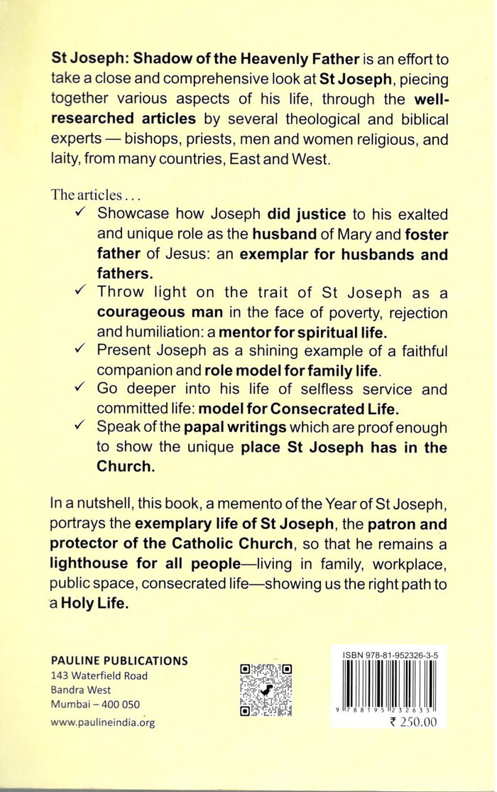 St Joseph Shadow Of The Heavenly Father