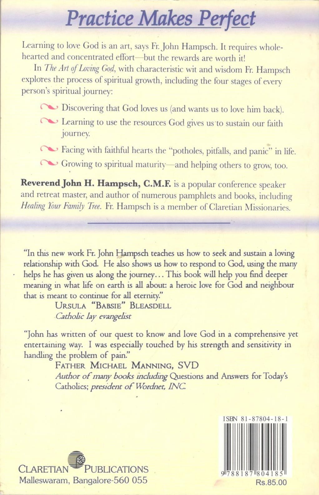 The Art of Loving God