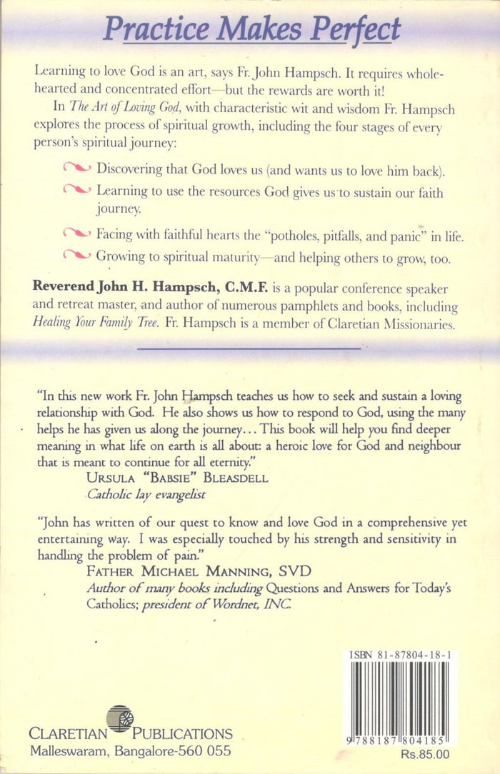 The Art of Loving God