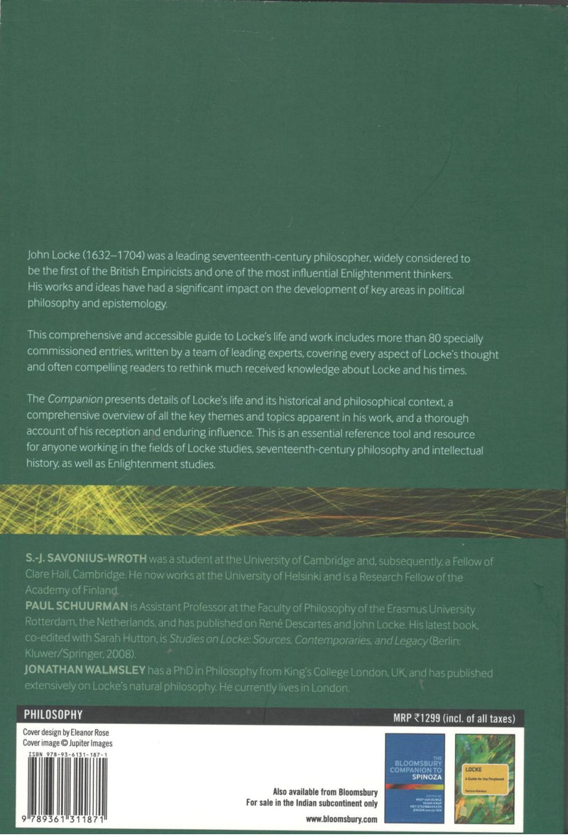 The Bloomsbury Companion to Locke