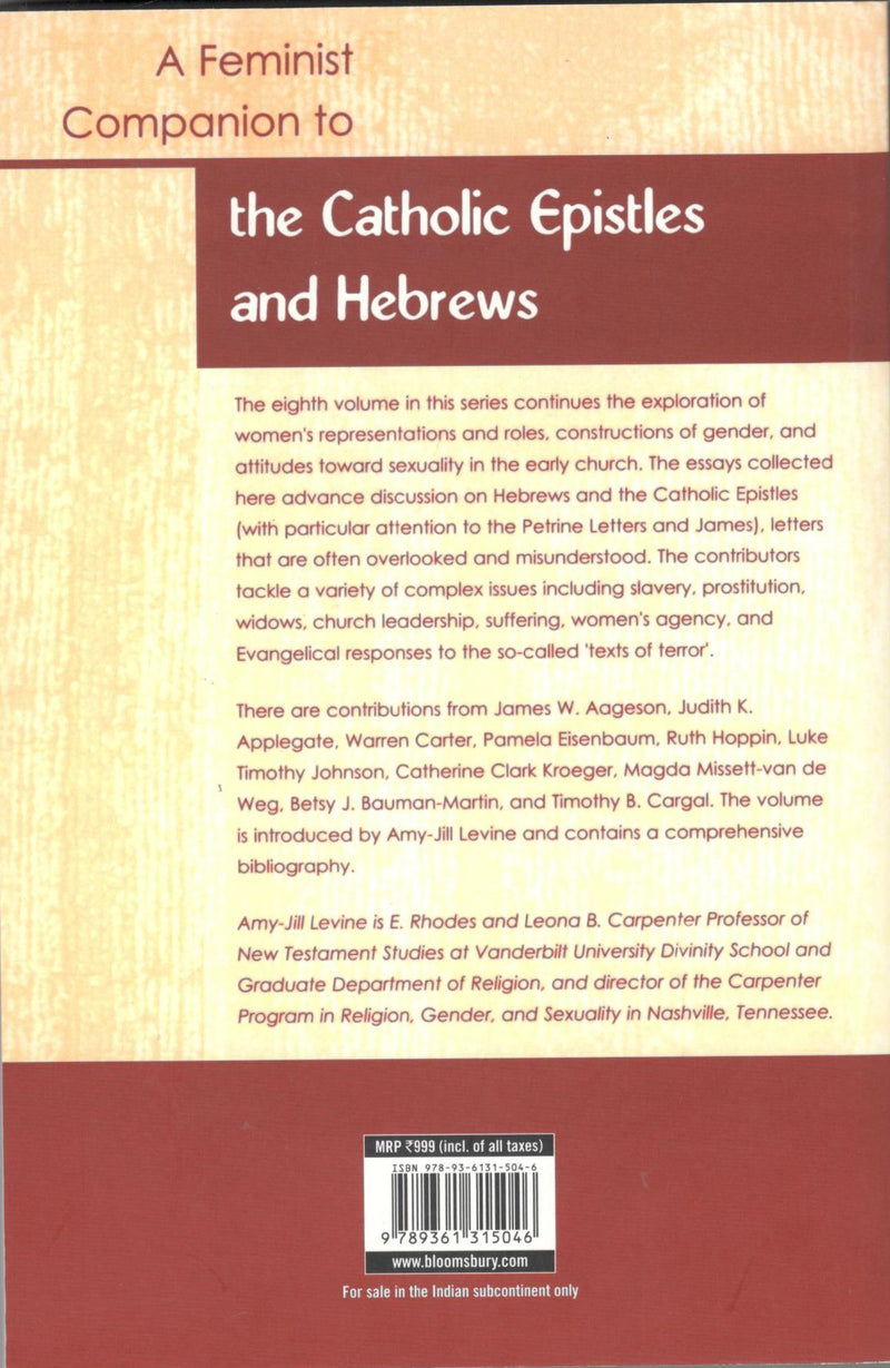 A Feminist Companion to the Catholic Epistles and Hebrews