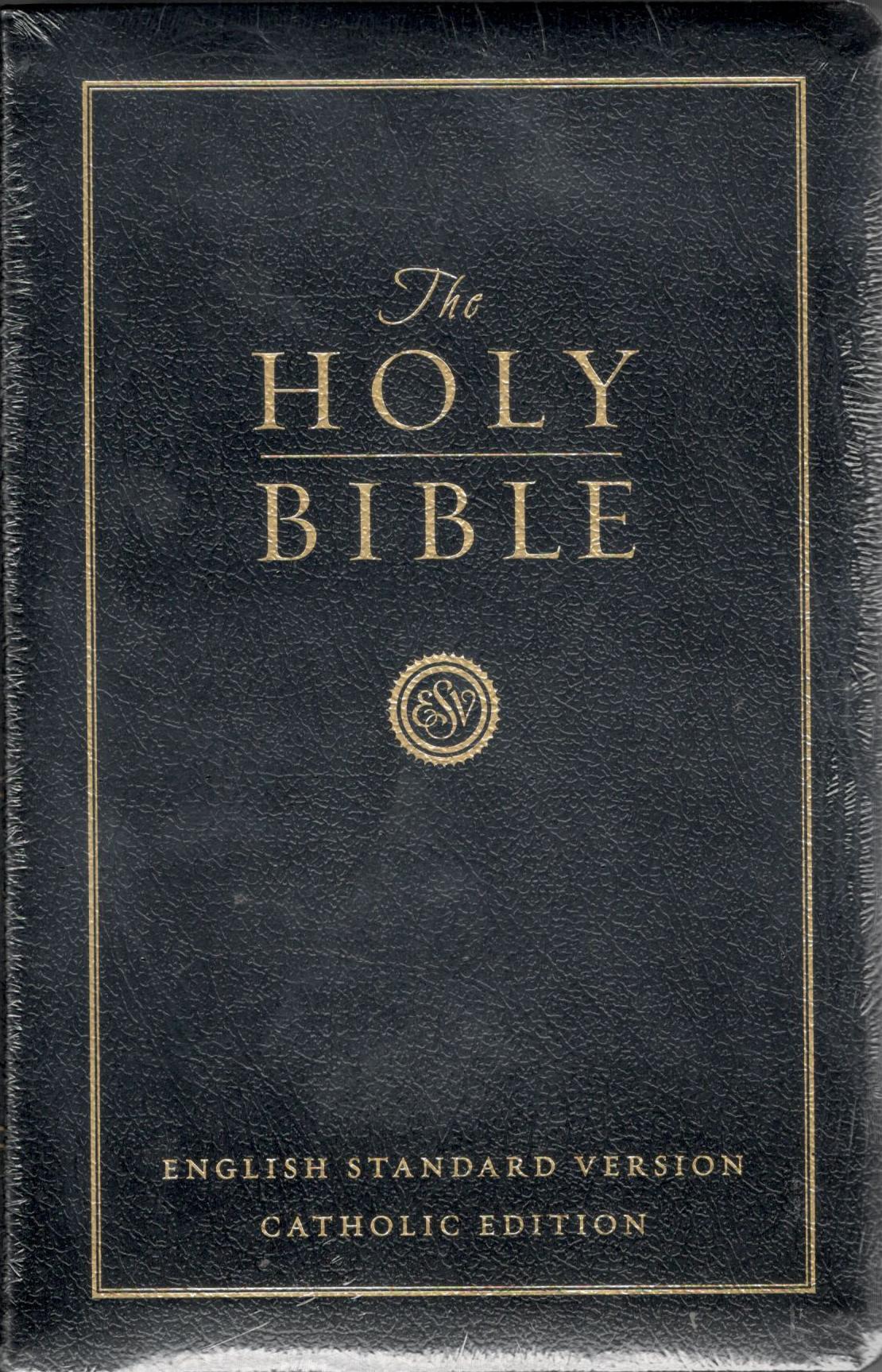 ESV - The Holy Bible | Black Leather |