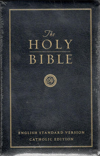 ESV - The Holy Bible | Black Leather |