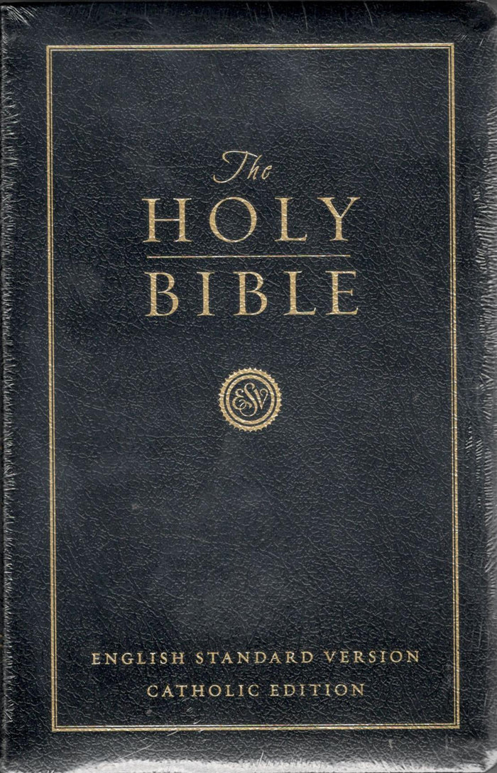 ESV - The Holy Bible | Black Leather |