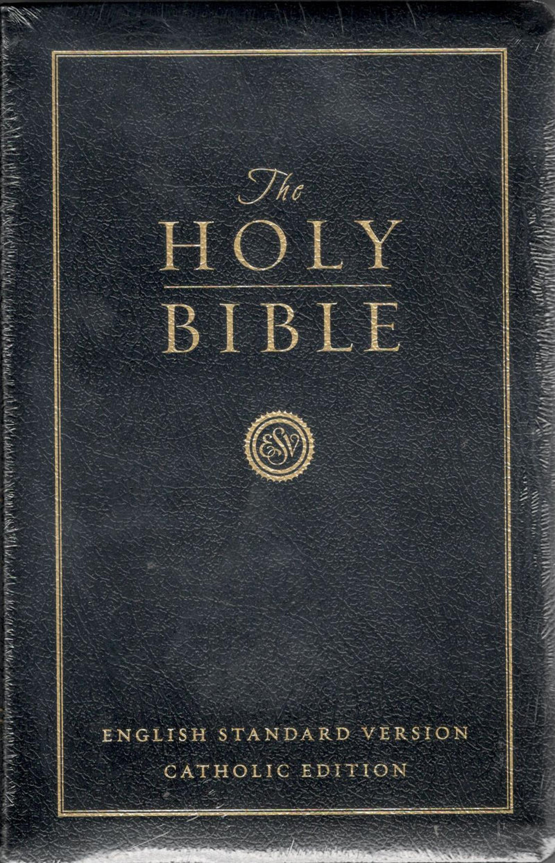 ESV - The Holy Bible | Black Leather |