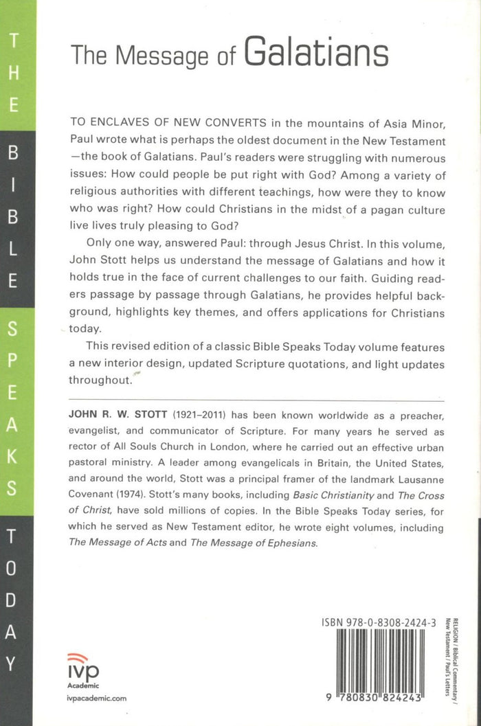 The Message of Galatians