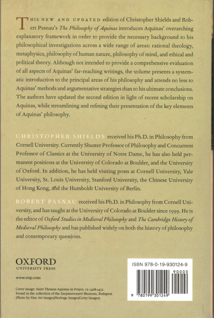 The Philosophy of Aquinas