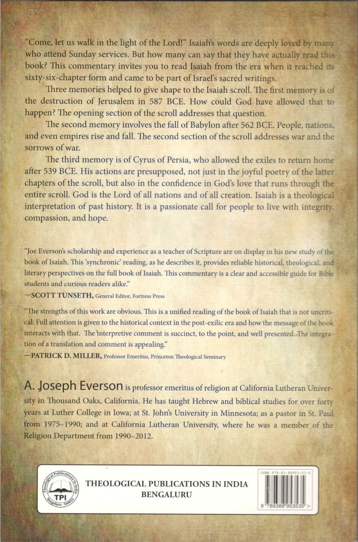 The Vision of the Prophet Isaiah